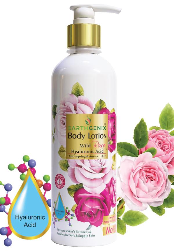 Wild Rose Body Lotion With Hyaluronic Acid