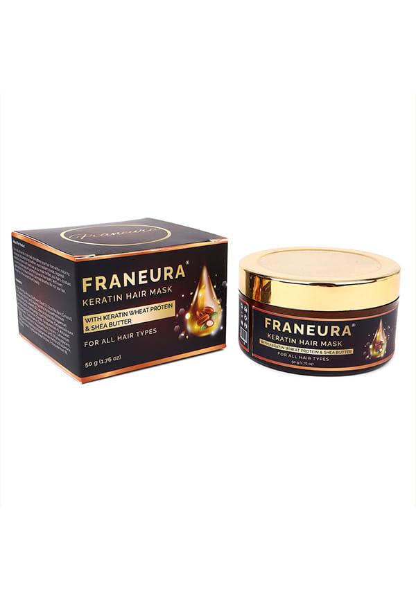 Keratin Hair Mask, Helps in Keratin Restoration and Shea Butter Nourishment