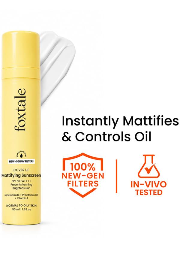 SPF 70 Matte Finish Sunscreen for Oily Skin