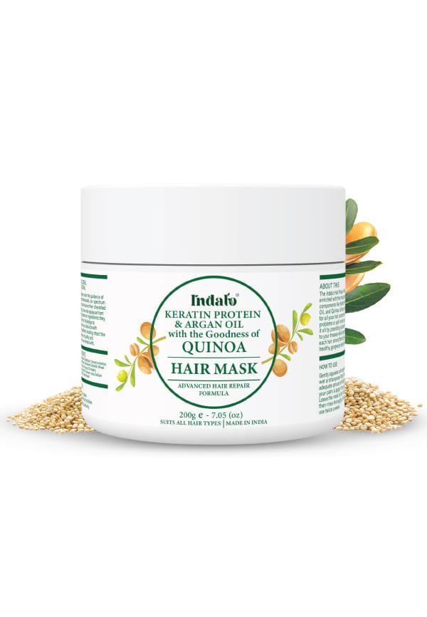 Quinoa Hair Mask with Keratin, Argan Oil