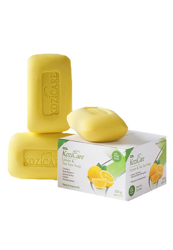 Kojic Acid & Glutathione Soap,Lemon & Tea Tree Soap