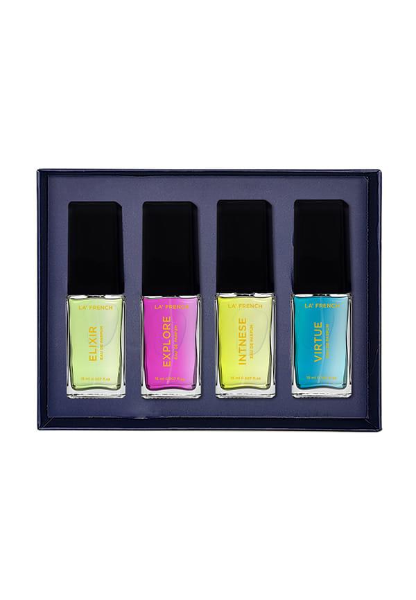 Elixir, Explore, Intense & Virtue Perfume Gift Set