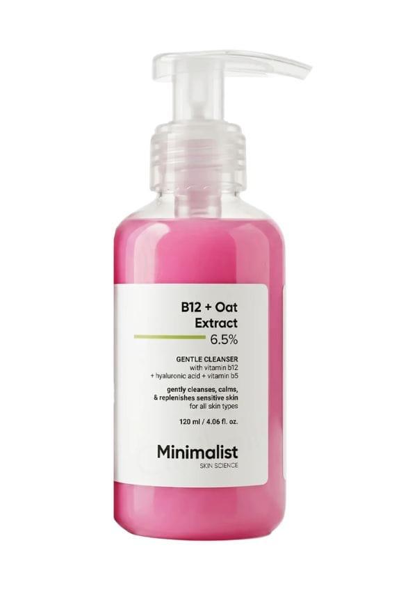 6% Oat Extract Gentle Cleanser With Hyaluronic Acid For Sensitive Skin