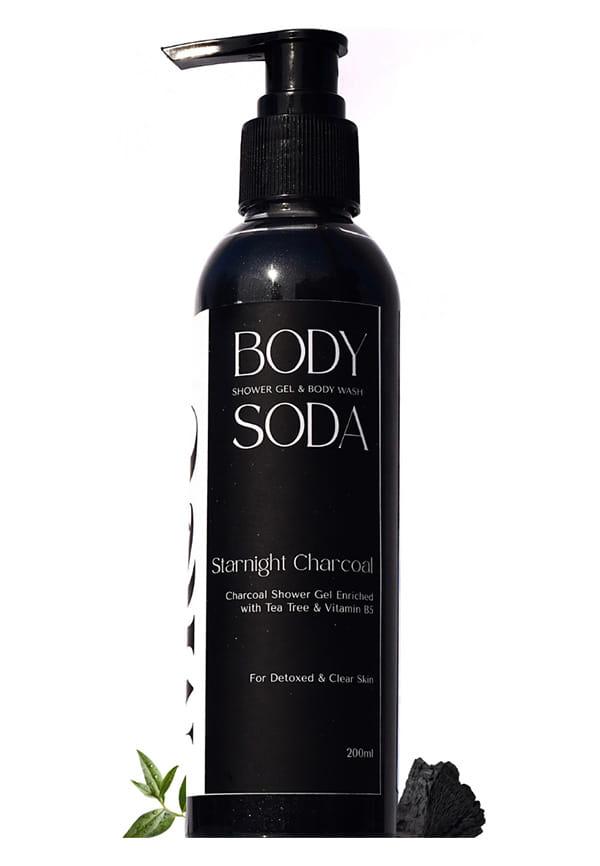 Star Night Charcoal Body Wash For Fresh Skin
