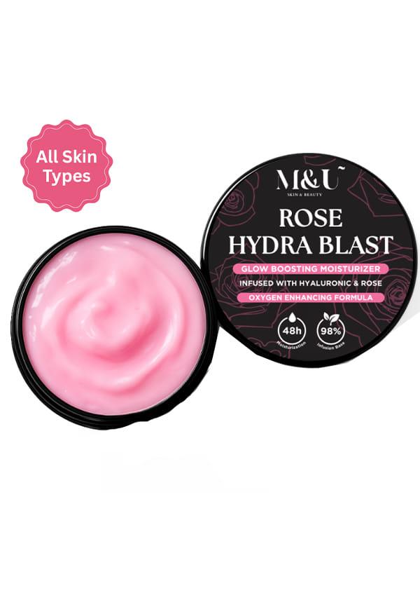 Rose Hydra Blast Moisturizer for glowing and Hydrated skin