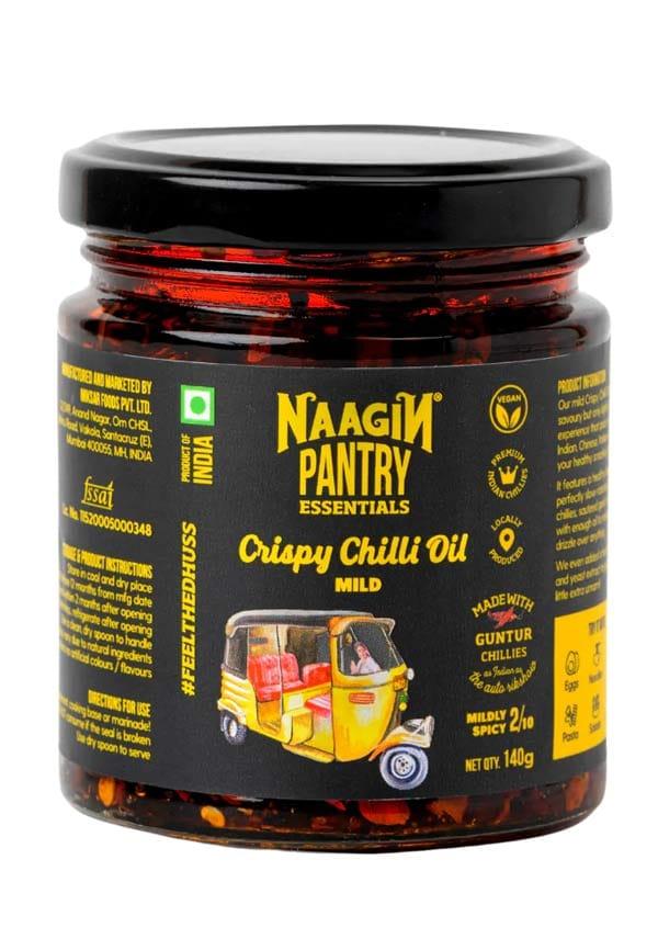 Indian Spice Essentials - Crispy Chilli Oil (Mild, 140g)