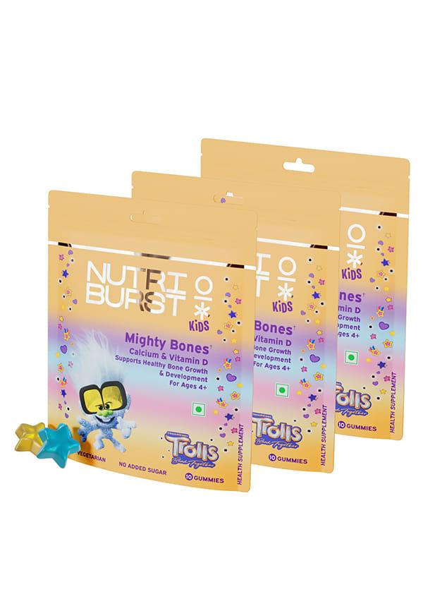 Kids Gummies Mighty Bones Trolls