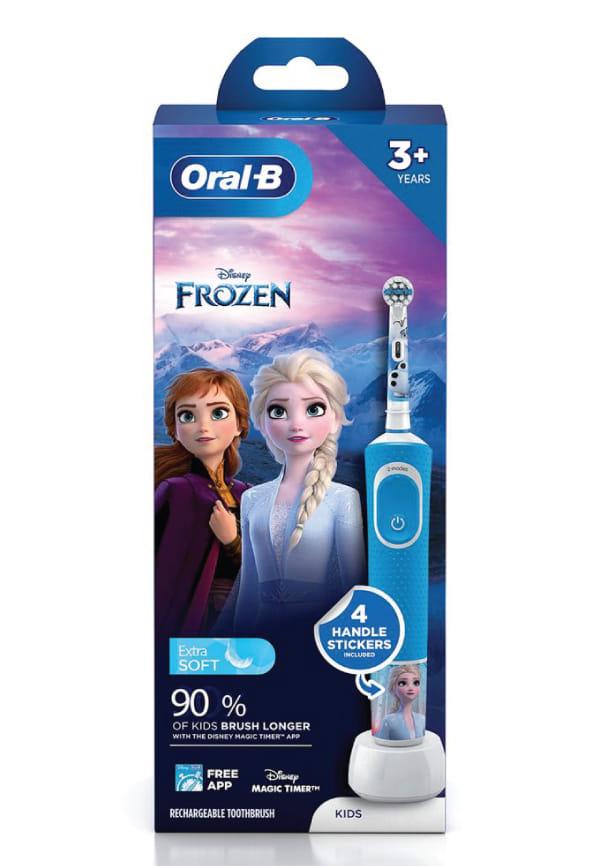 Kids Electric Rechargeable Toothbrush, Featuring Frozen Characters