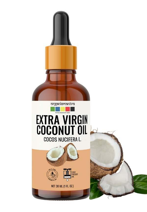 Extra Virgin Coconut Oil, Cold Pressed Organic Oil, 30ML x 2