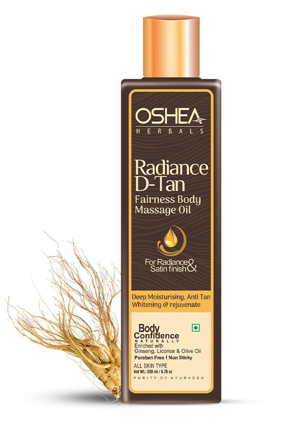 Radiance D-Tan Fairness Body Massage Oil