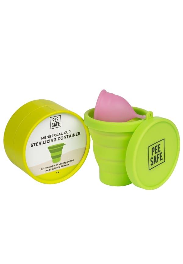 Menstrual Cup Sterilizing Container