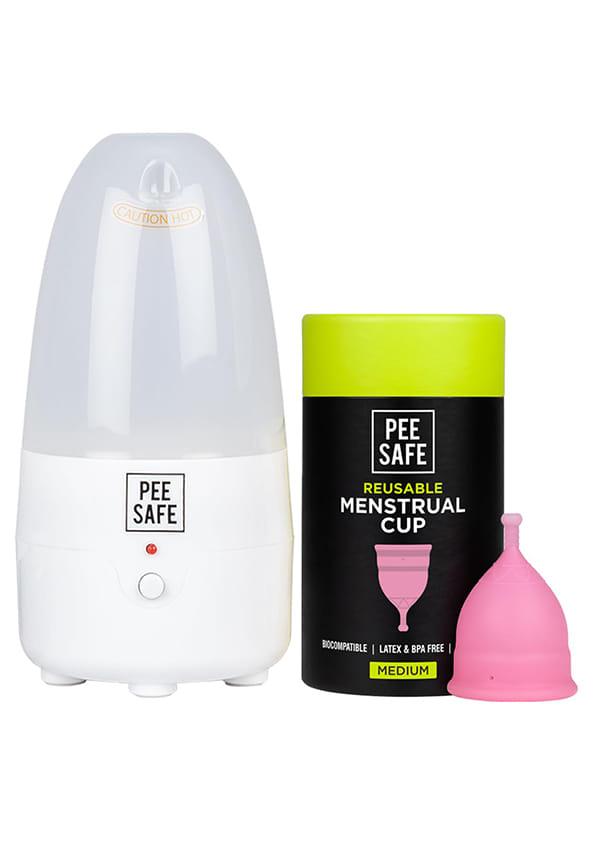 Menstrual Cups For Women Small Size With Menstrual Cup Sterilizer