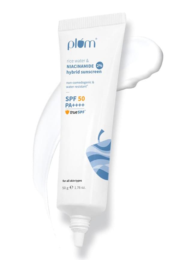 2% Niacinamide & Rice Water SPF 50 PA++++ Hybrid Sunscreen