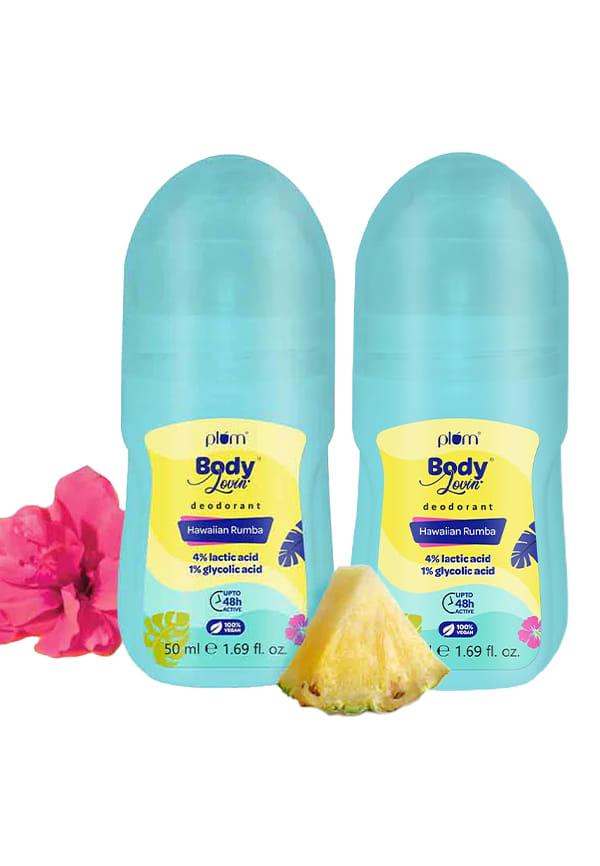 BodyLovin' Hawaiian Rumba Deodorant Roll-On (pack of 2)