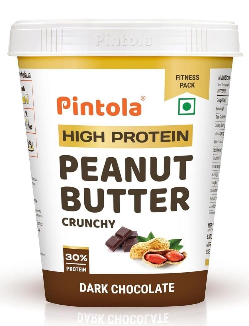 High Protein Dark Chocolate Peanut Butter Crunchy