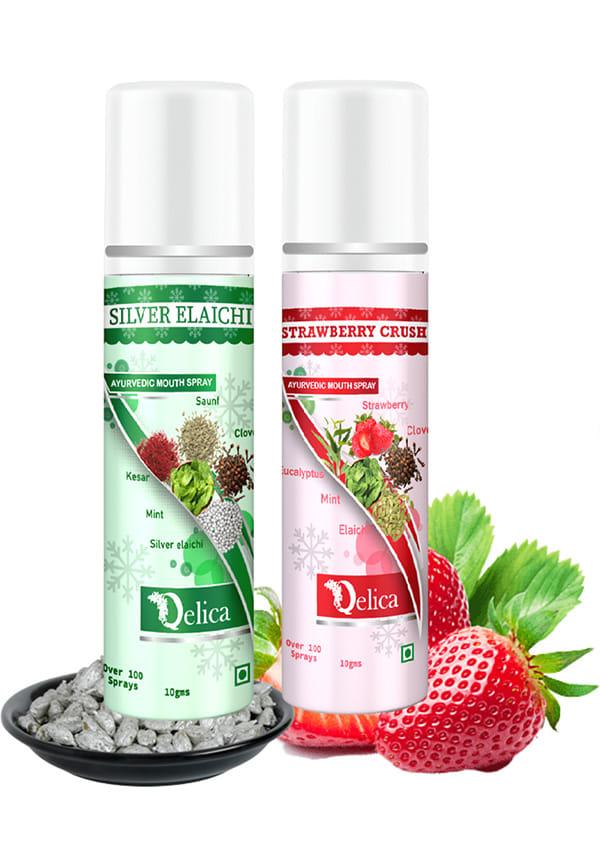 Ayurvedic Mouth Spray Breath Freshener Spray for Men and Women Spray