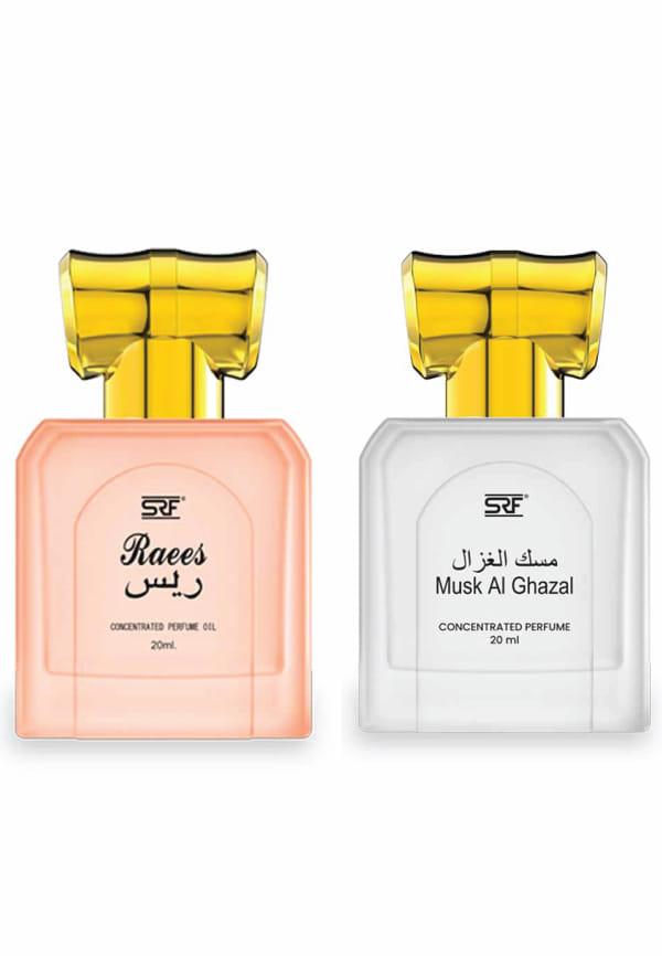 Srf Musk Al Ghazal & Srf Raees Concentrated Perfume Oil