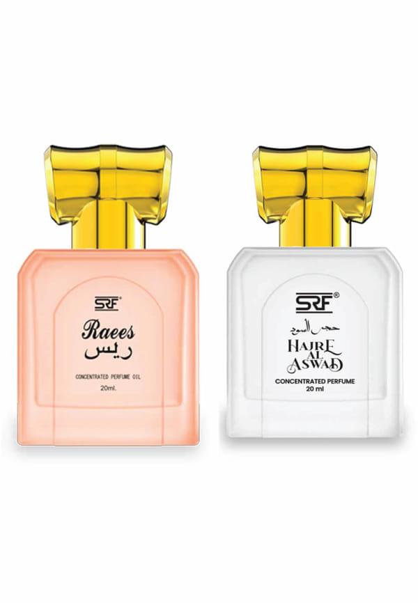 Srf Raees & Srf Hajre Al Aswad Concentrated Perfume Oil