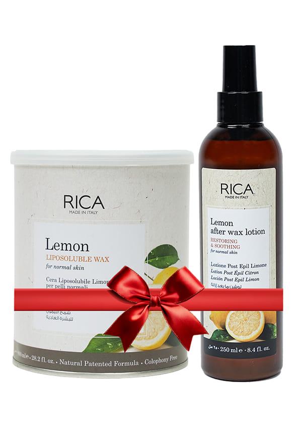 Lemon Liposoluble Hair Removal Wax & Lemon After Wax Lotion