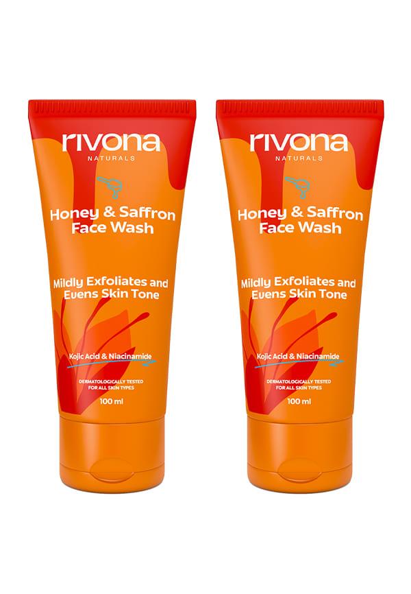 Honey&Saffron Facewash for De-pigmentation
