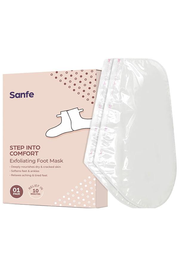 Exfoliating Foot Mask | Nourish dry, cracked skin | Softens, Exfoliates, Hydrates | Removes Dry Skin & Hard Calluses | 1 Pair, For men & women