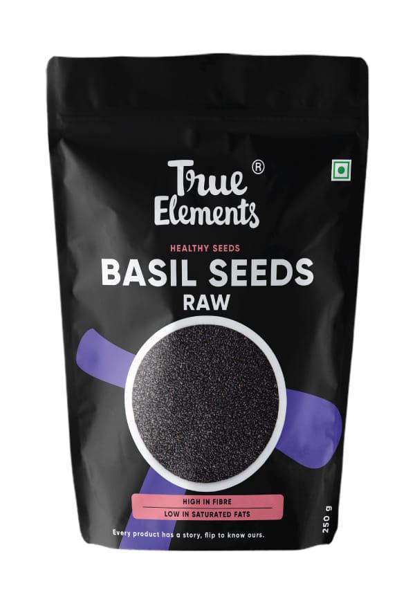 Raw Basil seeds