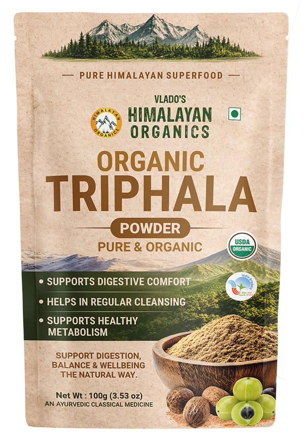Triphala Powder | Triphala Churna For Gut, Immune & Intestinal Health | Colon & Digestion, For Balanced Bowel & Gut Health, Contains Bioactives and A
