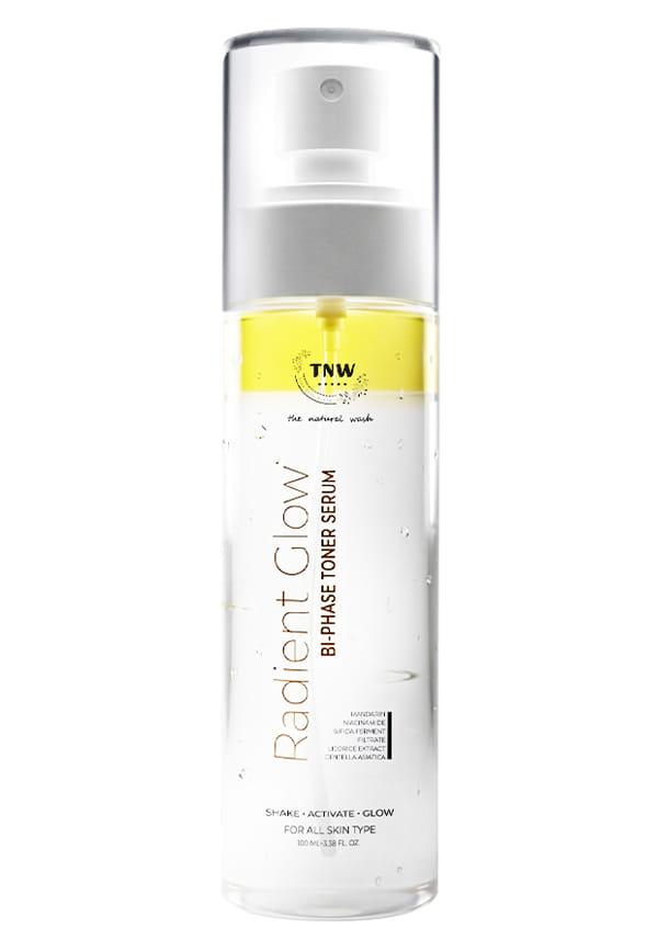 Radiant Glow Bi-Phase Toner Serum with Niacinamide & Bakuchiol