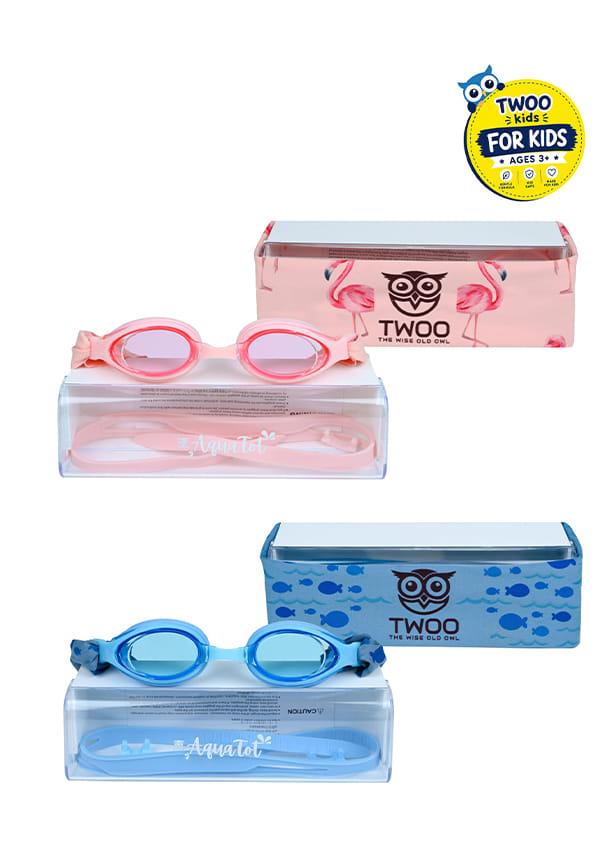 AquaTot Cloth Strap Swimming Goggles