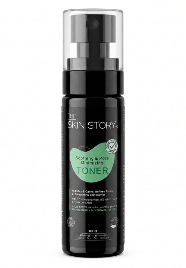Alcohol Free Soothing & Pore Minimizing Moringa Toner | Tones & Hydrates Skin