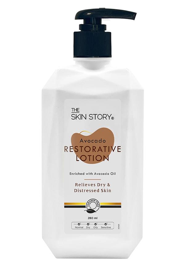 Paraben Free Avocado Restorative Lotion | Relieves Dry & Distressed Skin