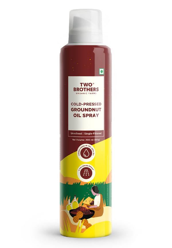Cold-Pressed Groundnut Oil Spray