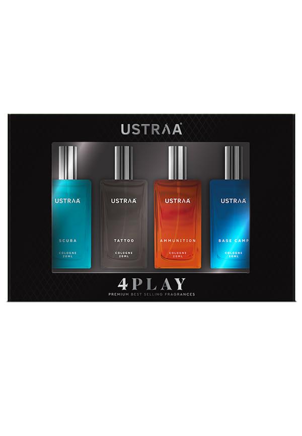 USTRAA Four Play Miniature Cologne Set