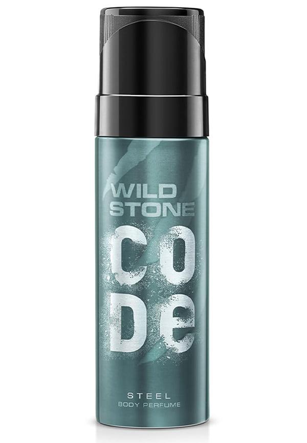 CODE Steel Long Lasting No Gas Body Perfume for Men