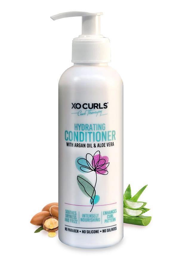 Hydrating Conditioner With Argan Oil And Aloe Vera For Easy Detangling And Soft Hair
