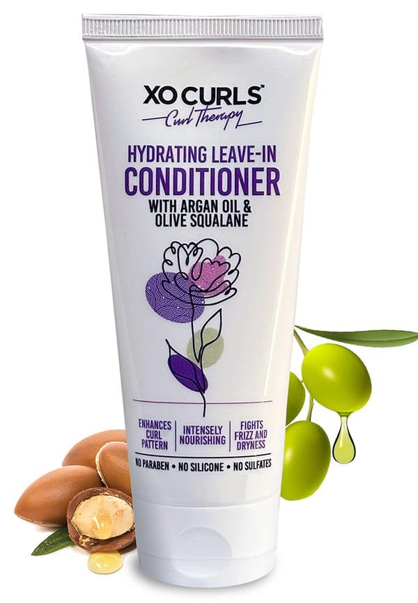 Hydrating Leave In Conditioner With Argan Oil And Olive Squalane To Tame Dryness & Frizz