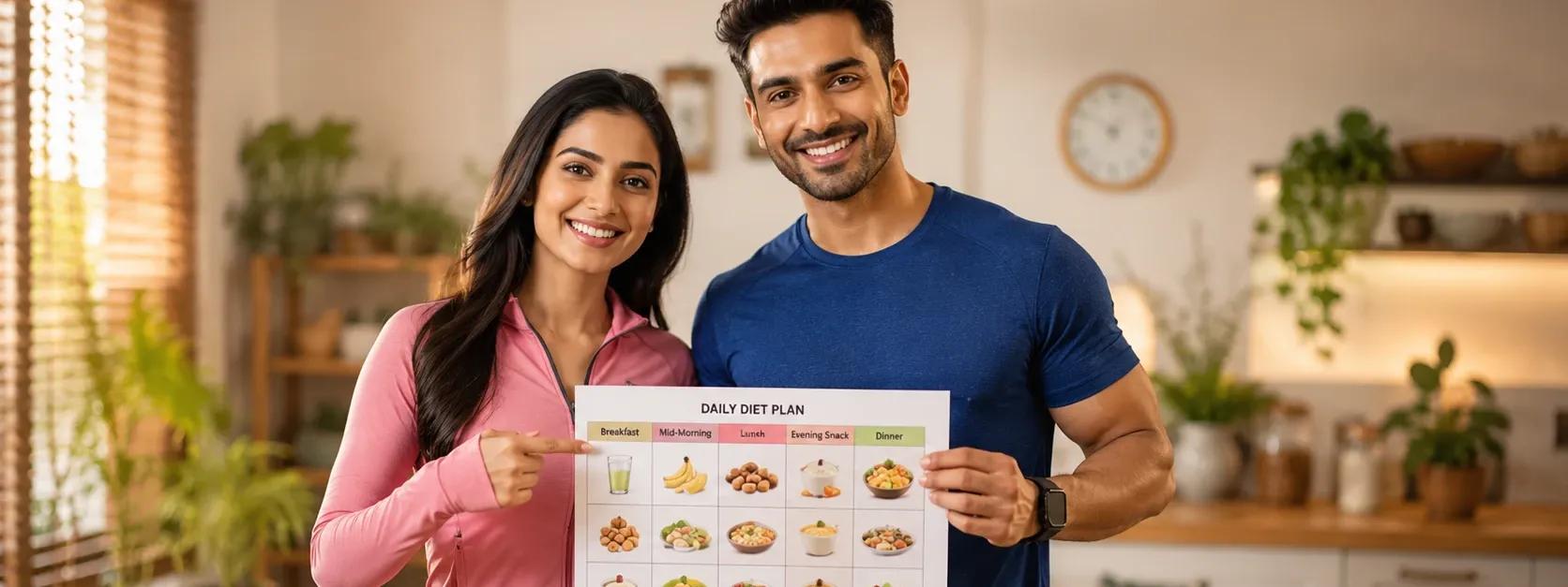 The Complete Healthy Diet Chart for Men and Women in India: What Changes, What Stays the Same